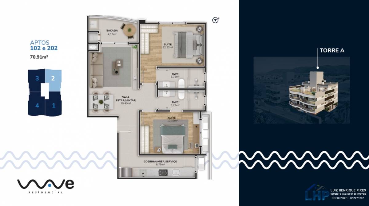 Apartamento para Venda no bairro Pântano do Sul
